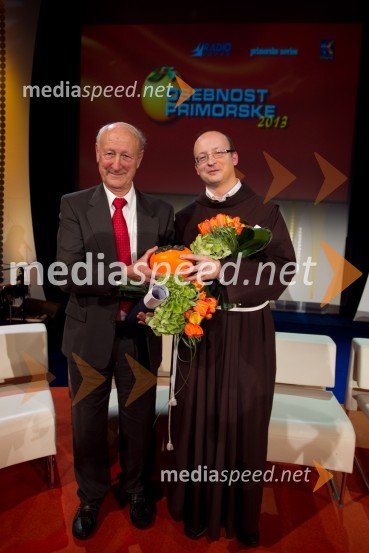 Vladimir Krpan, predsednik območnega združenja zveze borcev Nova Gorica; Bogdan Knavs, duhovnikOsebnosti Primorske 2013 sta Vladimir Krpan in Bogdan Knavs