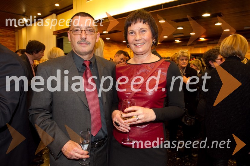Aleš Bucik, župan občine Renče Vogrsko; Ingrid Kašca Bucik, novinarkaOsebnosti Primorske 2013 sta Vladimir Krpan in Bogdan Knavs