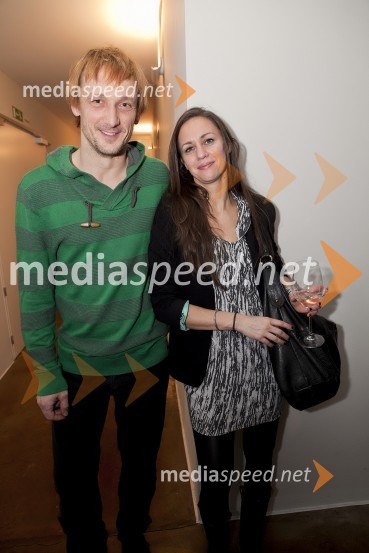 Marko Mandić;&nbsp;Katarina Stegnar, igralcaGeneralka za generacijo, premiera predstave, Drama Ljubljana