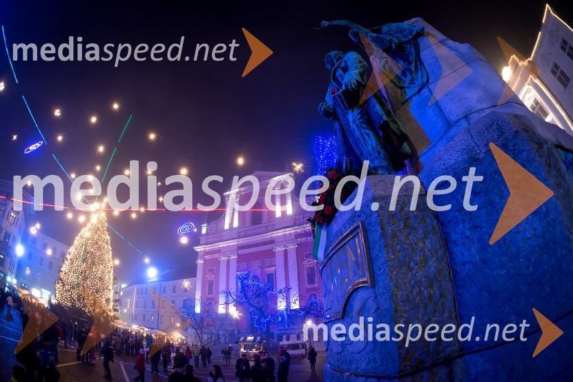 6. teden- Praznično okrašena Ljubljana, Jure MakovecLetno vinjeto 2014 prejme: Vika Remic!