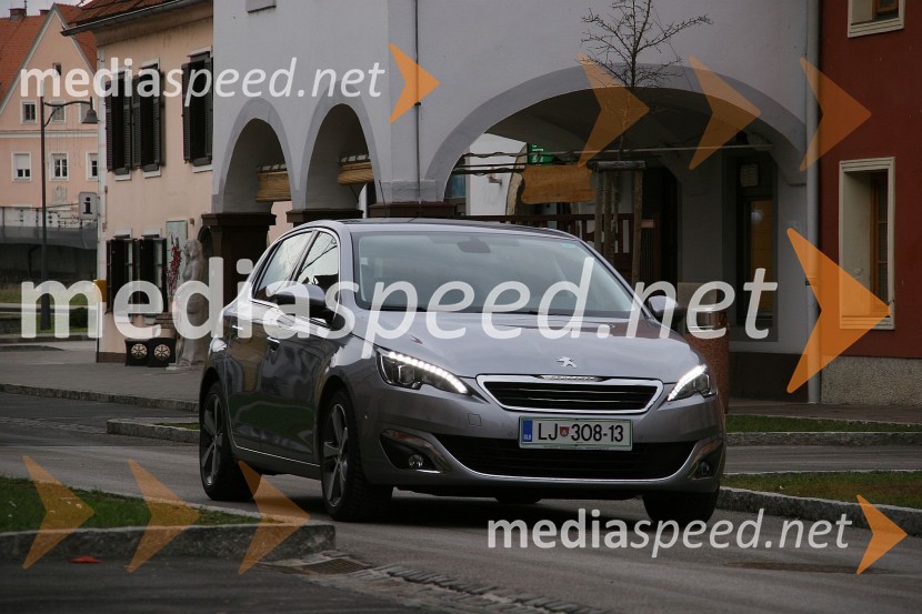 Peugeot 308 Allure 1.6 THP 125Peugeot 308 Allure 1.6 THP 125, mediaspeed test