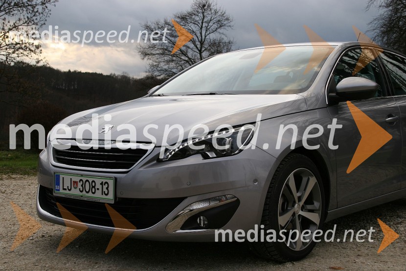 Peugeot 308 Allure 1.6 THP 125Peugeot 308 Allure 1.6 THP 125, mediaspeed test