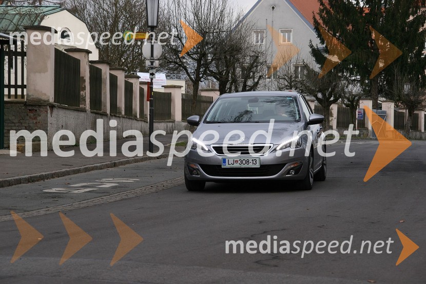 Peugeot 308 Allure 1.6 THP 125Peugeot 308 Allure 1.6 THP 125, mediaspeed test