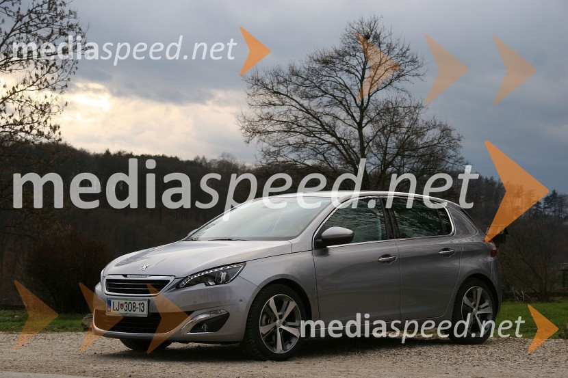 Peugeot 308 Allure 1.6 THP 125Peugeot 308 Allure 1.6 THP 125, mediaspeed test