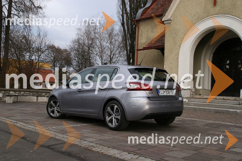 Peugeot 308 Allure 1.6 THP 125Peugeot 308 Allure 1.6 THP 125, mediaspeed test