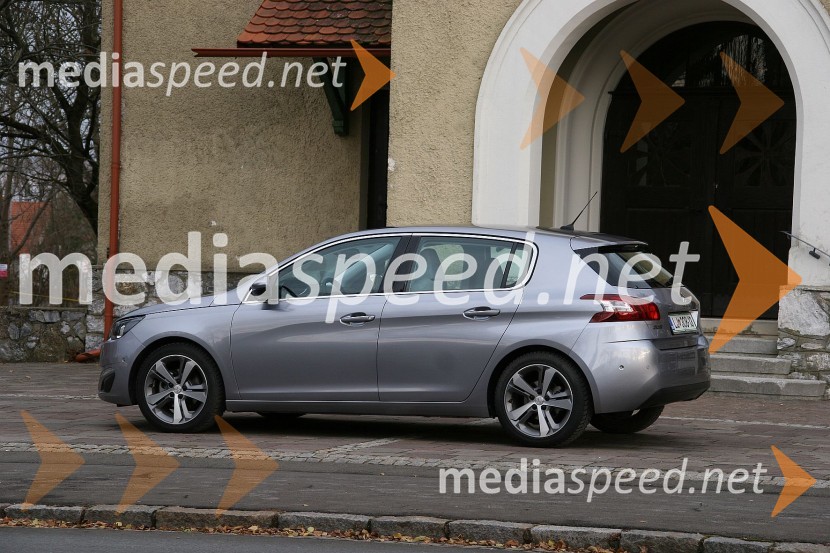 Peugeot 308 Allure 1.6 THP 125Peugeot 308 Allure 1.6 THP 125, mediaspeed test