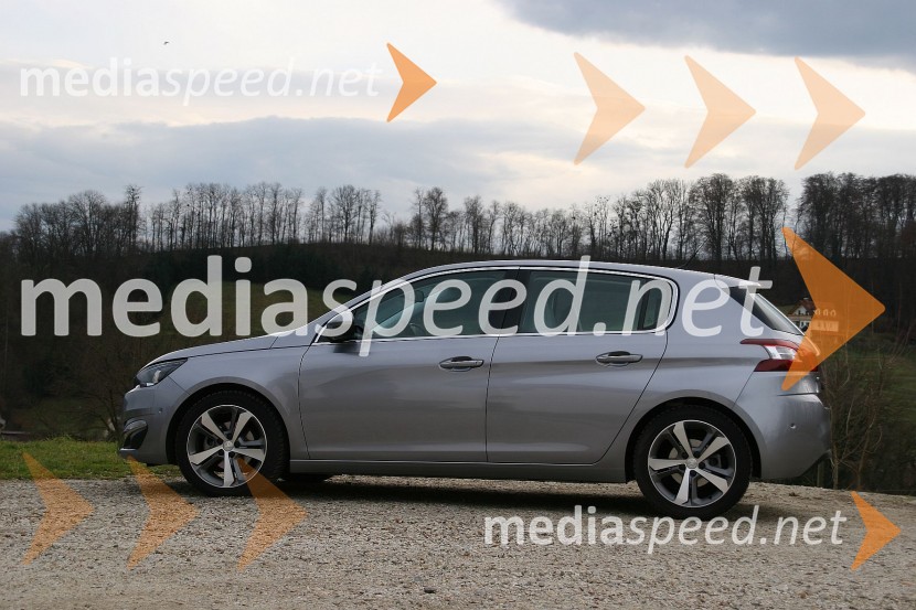 Peugeot 308 Allure 1.6 THP 125Peugeot 308 Allure 1.6 THP 125, mediaspeed test