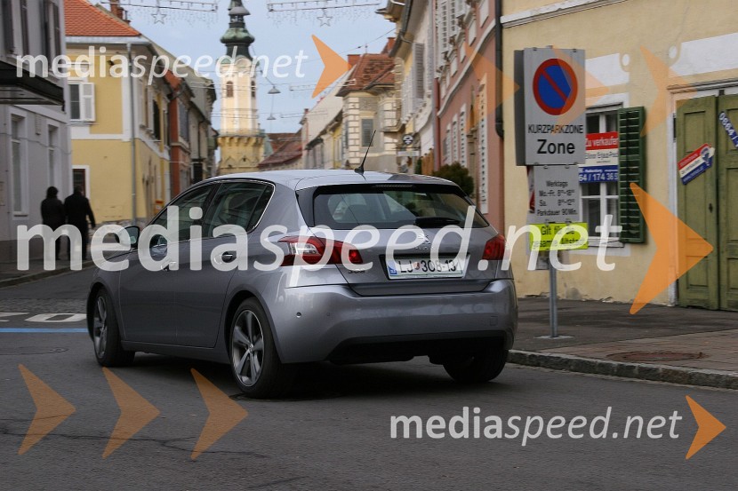 Peugeot 308 Allure 1.6 THP 125Peugeot 308 Allure 1.6 THP 125, mediaspeed test