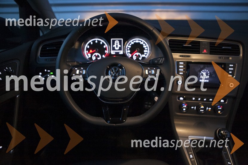 Volkswagen Golf Variant 1.4 TSI Comfortline, notranjostVolkswagen Golf Variant 1.4 TSI Comfortline, mediaspeed test