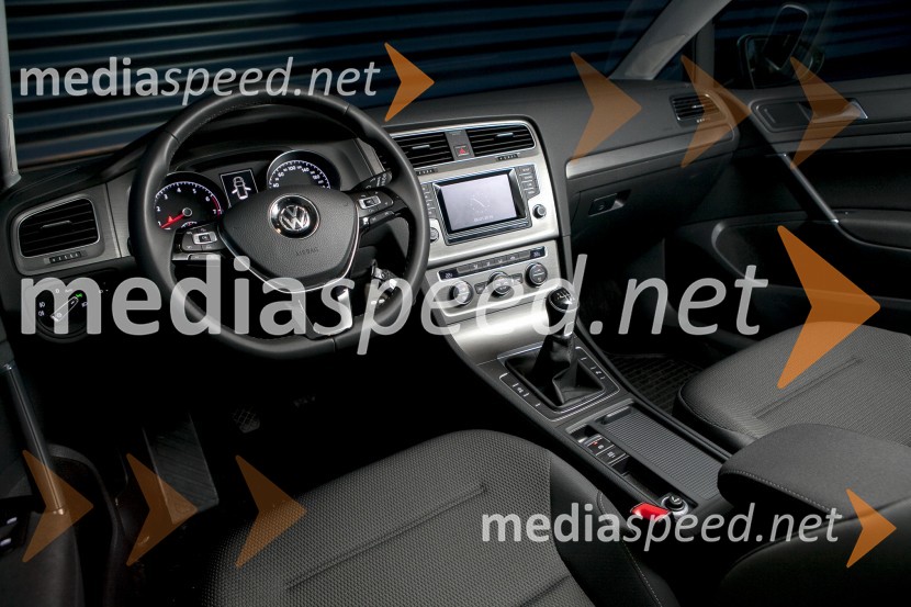 Volkswagen Golf Variant 1.4 TSI Comfortline, notranjostVolkswagen Golf Variant 1.4 TSI Comfortline, mediaspeed test
