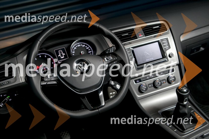 Volkswagen Golf Variant 1.4 TSI Comfortline, notranjostVolkswagen Golf Variant 1.4 TSI Comfortline, mediaspeed test