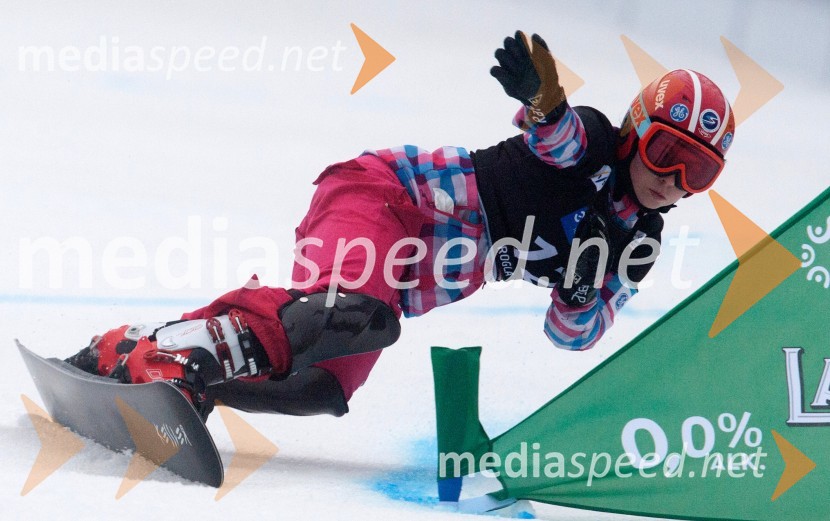  E. Tudegesheva, deskarka na sneguParalelni veleslalom v deskanju na snegu, tekma za svetovni pokal