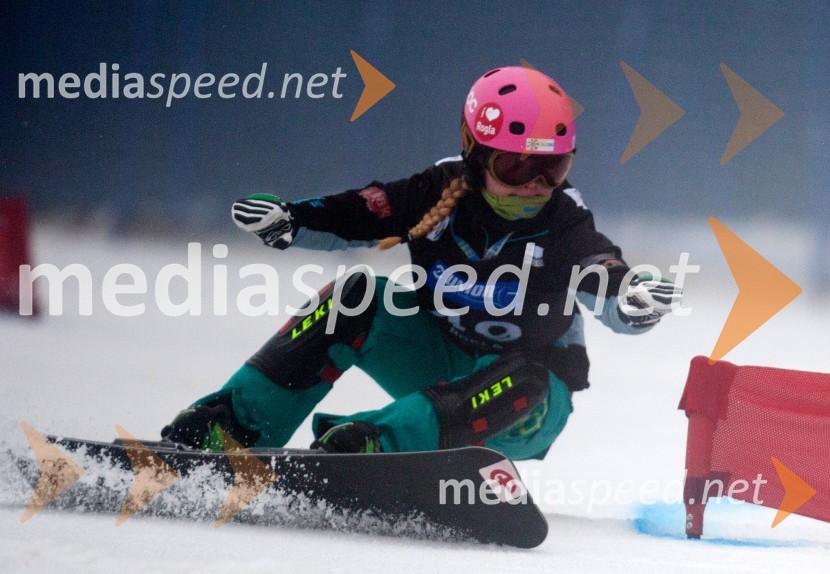  Iva  Polanec, deskarka na sneguParalelni veleslalom v deskanju na snegu, tekma za svetovni pokal