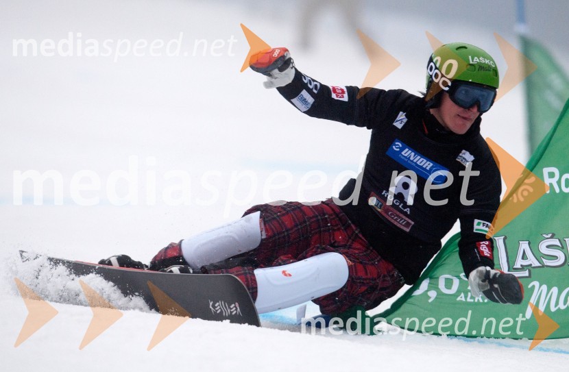  Rok  Marguč, deskar na sneguParalelni veleslalom v deskanju na snegu, tekma za svetovni pokal