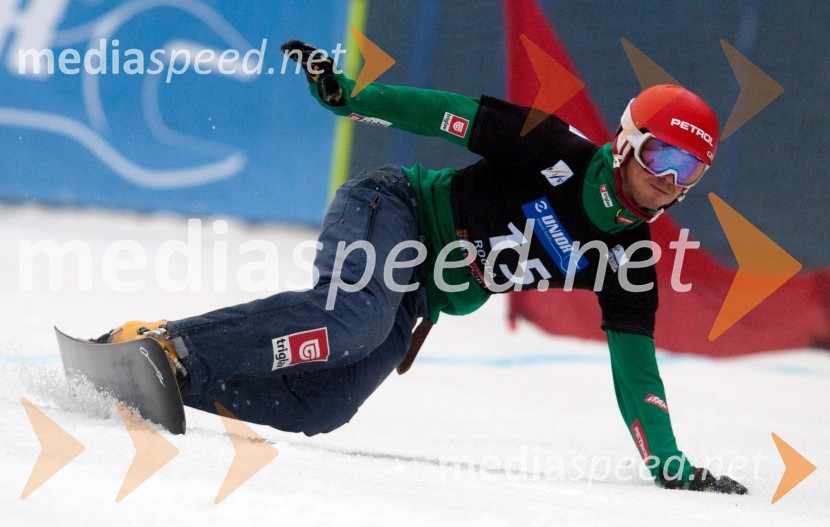  Žan  Košir, deskar na snegu Paralelni veleslalom v deskanju na snegu, tekma za svetovni pokal