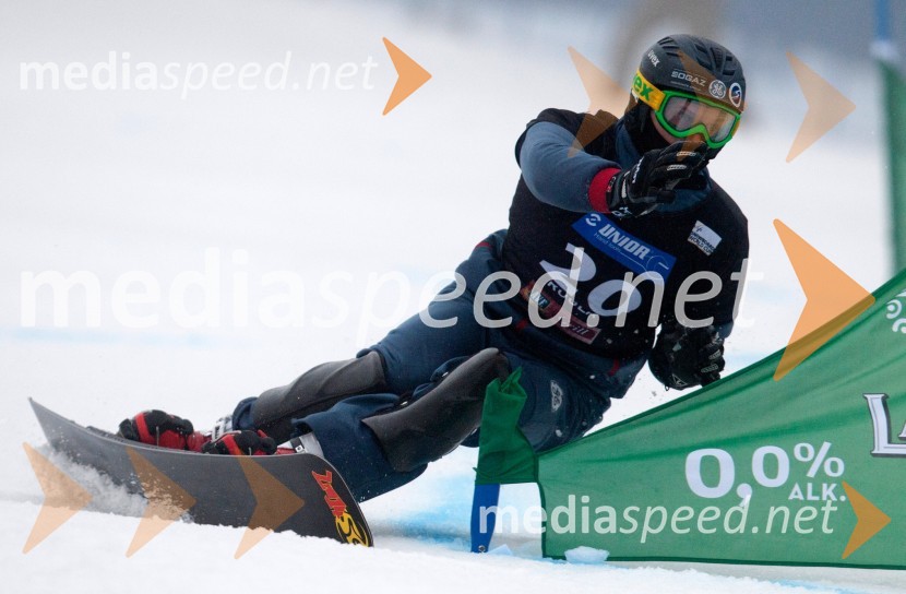  Andrey Sobolev, deskar na sneguParalelni veleslalom v deskanju na snegu, tekma za svetovni pokal