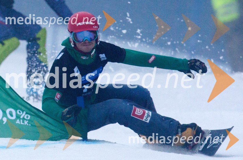  Žan  Košir, deskar na snegu Paralelni veleslalom v deskanju na snegu, tekma za svetovni pokal
