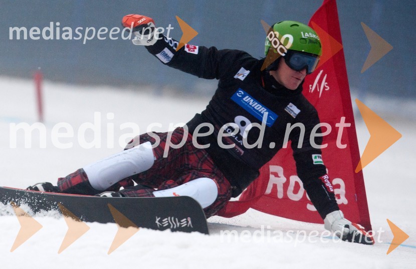  Žan  Košir, deskar na snegu Paralelni veleslalom v deskanju na snegu, tekma za svetovni pokal