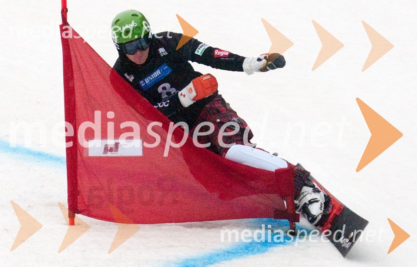  Žan  Košir, deskar na snegu Paralelni veleslalom v deskanju na snegu, tekma za svetovni pokal