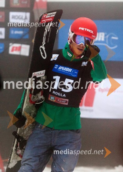  Žan  Košir, deskar na snegu Paralelni veleslalom v deskanju na snegu, tekma za svetovni pokal