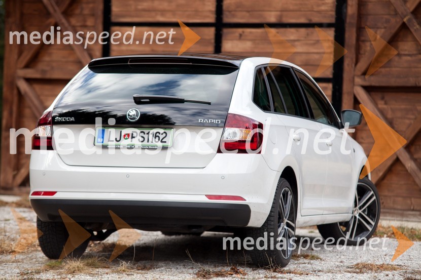 Škoda Rapid Spaceback 1.2 TSI (77 kW) EleganceŠkoda Rapid Spaceback 1.2 TSI (77 kW) Elegance, mediaspeed test