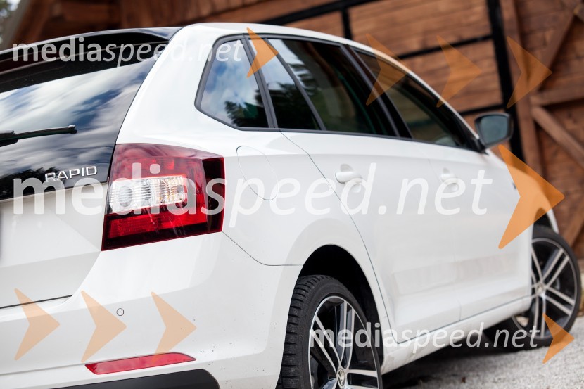 Škoda Rapid Spaceback 1.2 TSI (77 kW) EleganceŠkoda Rapid Spaceback 1.2 TSI (77 kW) Elegance, mediaspeed test