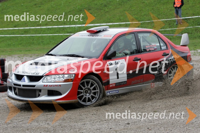 Darko Peljhan in Igor Kacin (Slovenija)RALLY, 3.Škoda rally Maribor