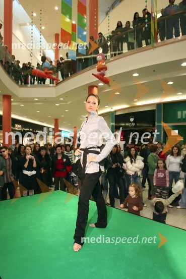 ManekenkaModna revija v Europarku