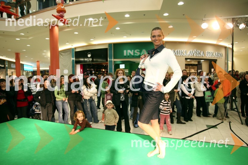 ManekenkaModna revija v Europarku