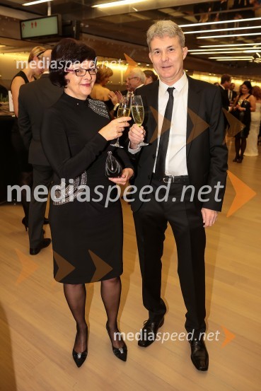 dr. med. Darja Visočnik, anesteziologinja, reanimatologinja; dr. med. Božidar Visočnik, anesteziolog, reanimatologVeliki dobrodelni Lions ples 2014