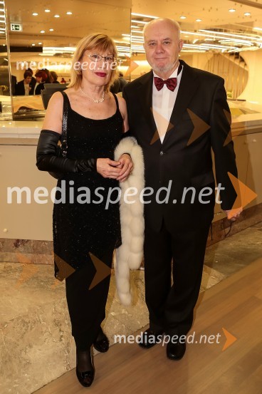  Nevenka Leban Orešič, pianistka;  Ivan  Leban, funkcionar IZSVeliki dobrodelni Lions ples 2014