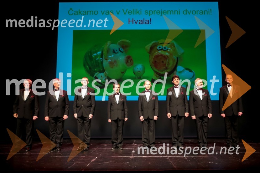 Oktet Zven iz Črnuč pri LjubljaniVeliki dobrodelni Lions ples 2014