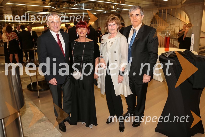  Tone  Glavan, podjetnik;  Maruša Glavan, podjetnica;  Marina Lekič;  Zoran  LekičVeliki dobrodelni Lions ples 2014