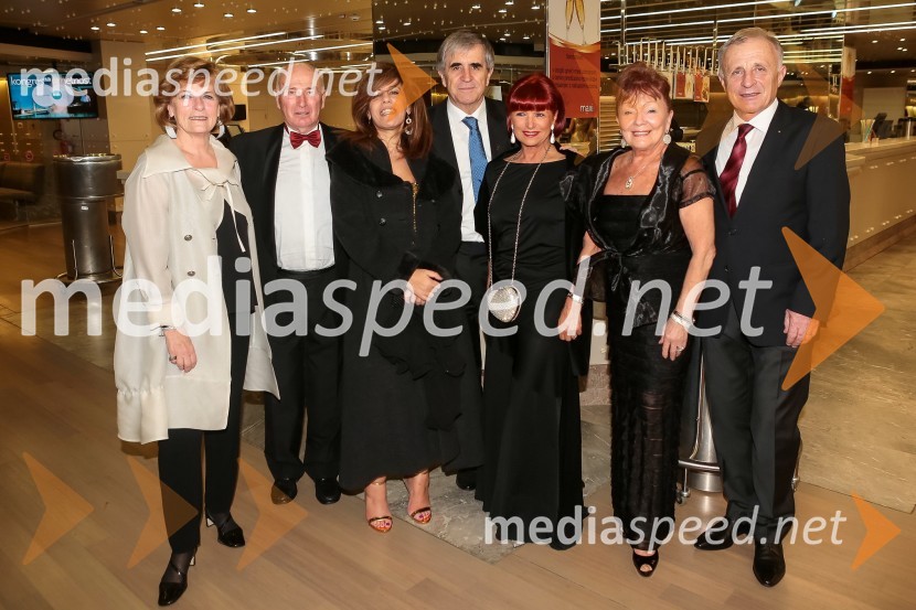  Marina Lekič;  Tone Prosenc;  Heba  Sidhom, veleposlanica Egipta v Sloveniji;  Zoran  Lekič;  Maruša Glavan, podjetnica;  Tjaša Andree Prosenc, pravnica;  Tone  Glavan, podjetnikVeliki dobrodelni Lions ples 2014