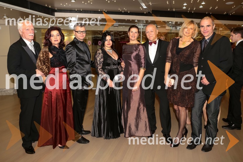  Andrej Guček, zdravnik; doc.dr. Nena Kopčavar Guček, zdravnica;  Jure  Bricman,  Porcelan Catbryur;  Katja Jurgec Bricman,  Porcelan Catbryur;  Polona  Praprotnik;  Frane Praprotnik, podjetnik;  Mojca Kos, TV voditeljica;  Bojan Kos,  EGP d.o.o.Veliki dobrodelni Lions ples 2014