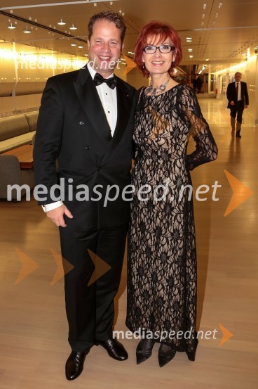  Aleksander Kravanja;  Darinka Pavlič Kamien, Telekom SlovenijeVeliki dobrodelni Lions ples 2014