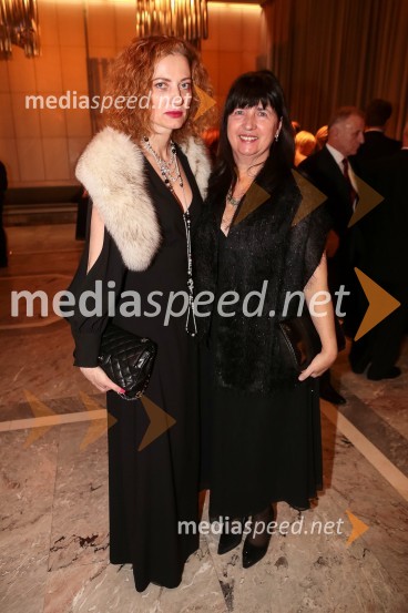  Hermina Kovačič, novinarka; dr. Sonja Novak Lukanovič, Filozofska fakulteta LjubljanaVeliki dobrodelni Lions ples 2014