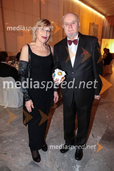  Nevenka Leban Orešič, pianistka;  Ivan  Leban, funkcionar IZSVeliki dobrodelni Lions ples 2014
