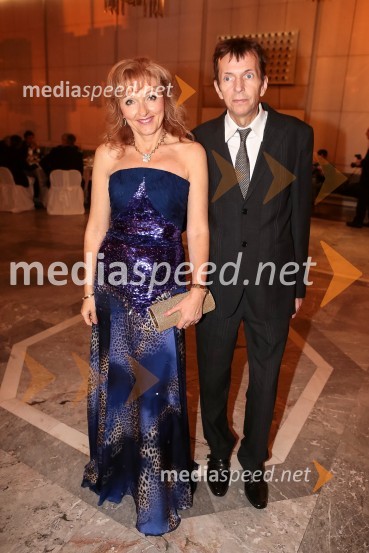  Lilijana Kastelic, oblikovalka;  Andrej Kocjan, arhitektVeliki dobrodelni Lions ples 2014