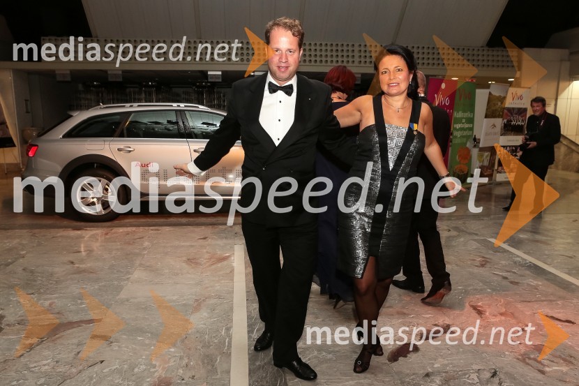  Aleksander Kravanja;  Sanda KravanjaVeliki dobrodelni Lions ples 2014