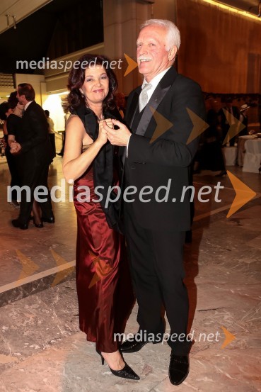 doc.dr. Nena Kopčavar Guček, zdravnica;  Andrej Guček, zdravnikVeliki dobrodelni Lions ples 2014