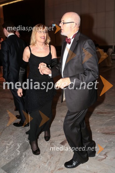  Nevenka Leban Orešič, pianistka;  Ivan  Leban, funkcionar IZSVeliki dobrodelni Lions ples 2014