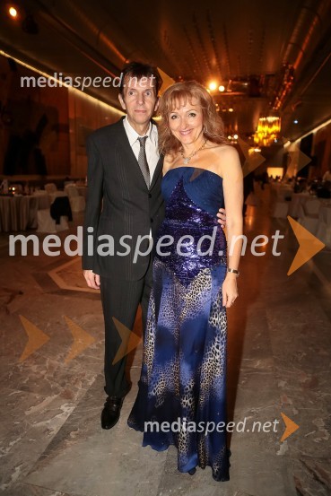  Andrej Kocjan, arhitekt;  Lilijana Kastelic, oblikovalkaVeliki dobrodelni Lions ples 2014