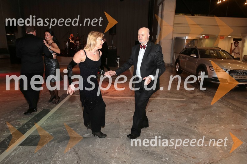  Nevenka Leban Orešič, pianistka;  Ivan  Leban, funkcionar IZSVeliki dobrodelni Lions ples 2014