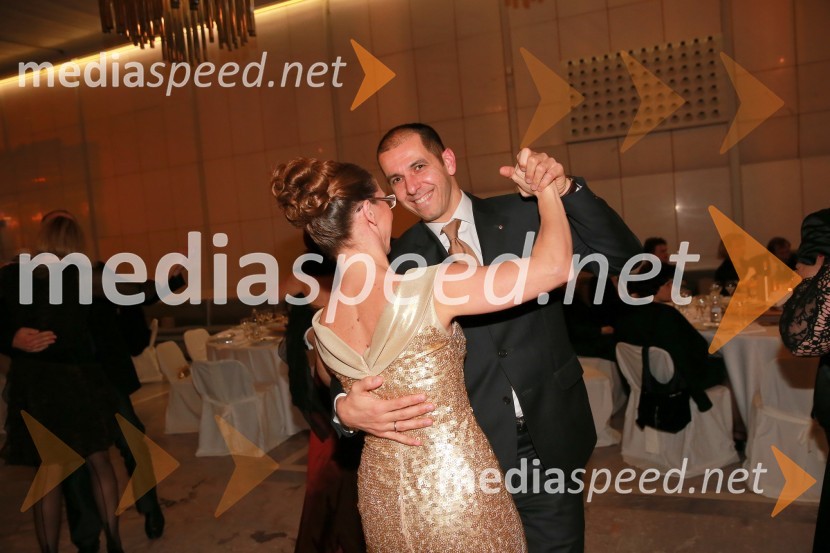  Katja Mlakar, agencija Avi;  Marko  Mlakar, Amrop AdriaVeliki dobrodelni Lions ples 2014