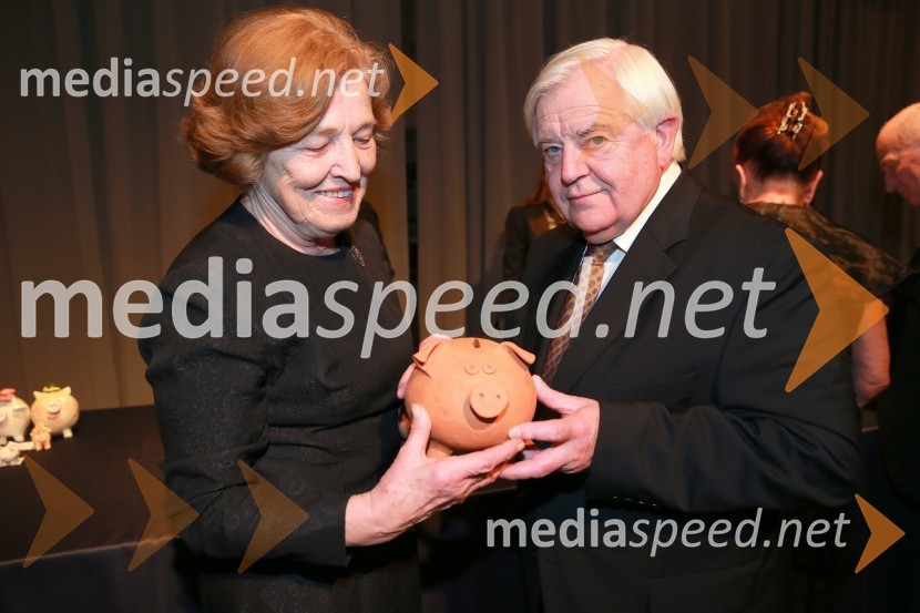  Štefka Kučan;  Milan Kučan, nekdanji predsednik Republike SlovenijeVeliki dobrodelni Lions ples 2014