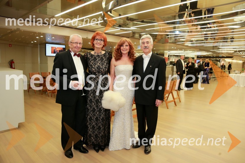 dr. Peter Kamien;  Darinka Pavlič Kamien, Telekom Slovenije;  Darja Kuhar Kotnik, soustanoviteljica in podpredsednica Društva za zdravje naroda;  Rajko Kotnik, državni pravobranilec, predsednik Lions kluba Ljubljana RožnikVeliki dobrodelni Lions ples 2014