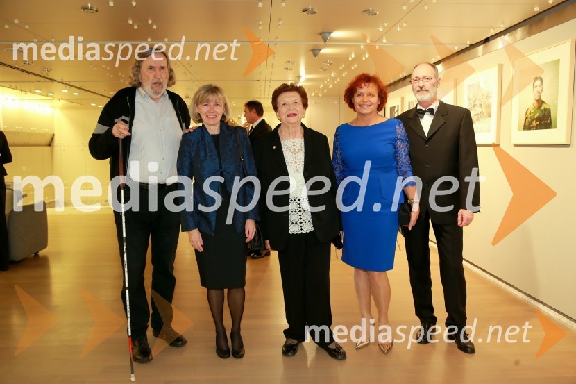  Luj Šprohar, Medobčinska zveza slepih in slabovidnih Ljubljana;  Zdenka Tomažič, Medobčinsko društvo slepih in slabovidnih Ljubljana;  ... ; dr.  Valerija Bužan, direktorica VDC Dolfke Boštjaničič;  ... Veliki dobrodelni Lions ples 2014