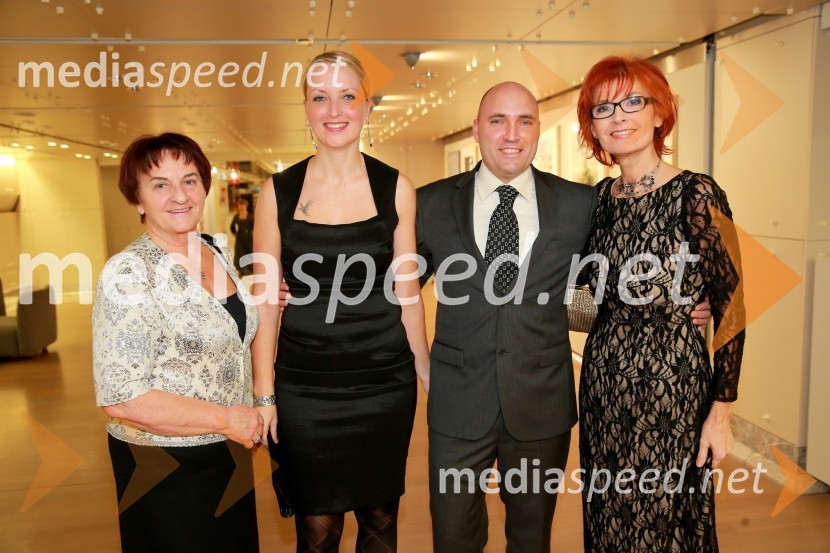  Dunja Bohorič, članica Lions kluba Ljubljana;  Petra  Horjak ;  Boštjan Horjak , direktor podjetja Liberty Incentives & Congresses.;  Darinka Pavlič Kamien, Telekom SlovenijeVeliki dobrodelni Lions ples 2014