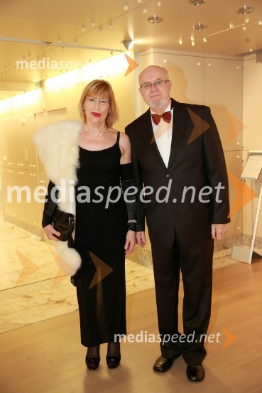  Nevenka Leban Orešič, pianistka;  Ivan  Leban, funkcionar IZSVeliki dobrodelni Lions ples 2014